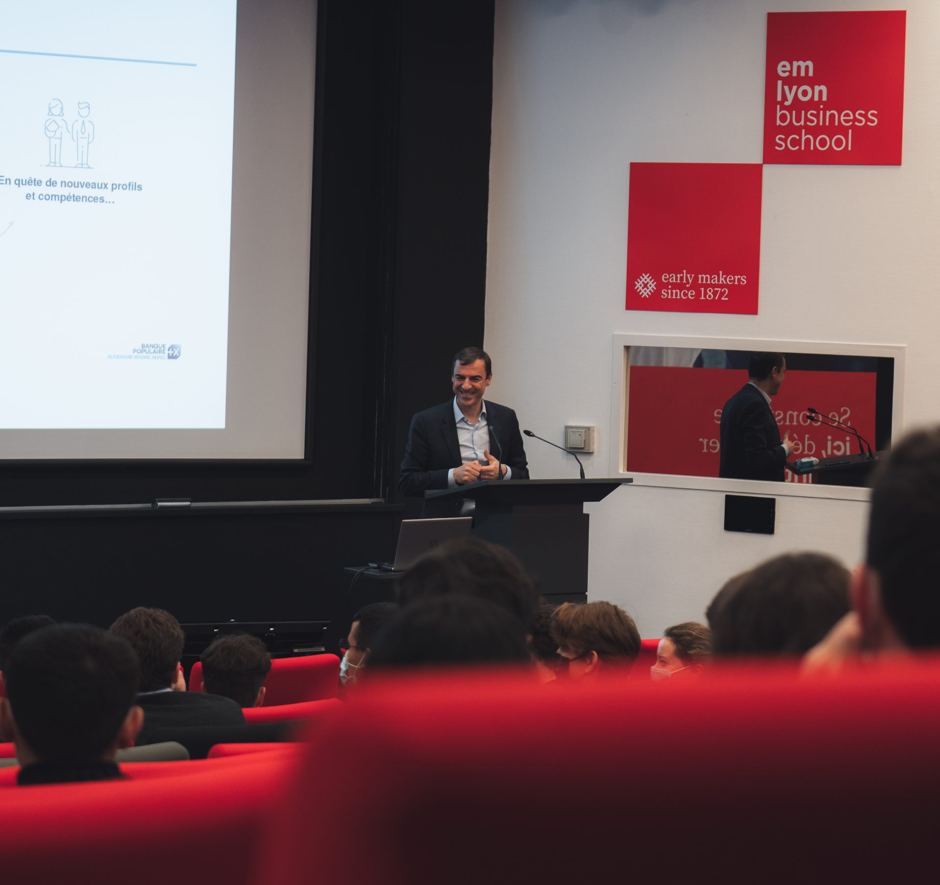 Inauguration auditorium EM Lyon - Daniel Karyotis